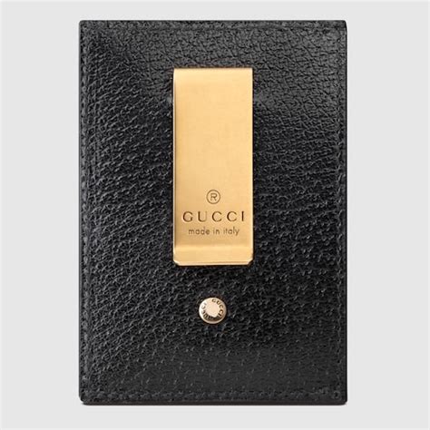 gucci money clip wallet sale|gg marmont leather money clip.